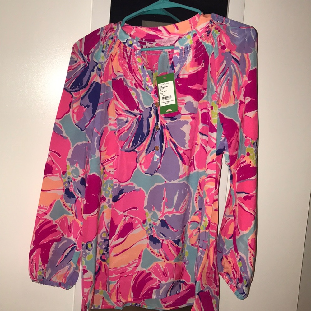 Lilly Pulitzer Elsa Top Blouse